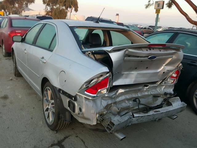 3FAHP07179R143835 - 2009 FORD FUSION SE SILVER photo 3