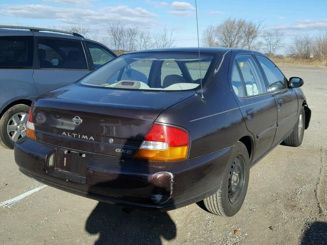 1N4DL01D7WC174655 - 1998 NISSAN ALTIMA XE MAROON photo 4