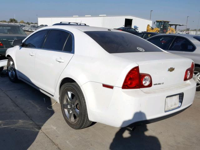 1G1ZC5EB0AF277700 - 2010 CHEVROLET MALIBU 1LT WHITE photo 3