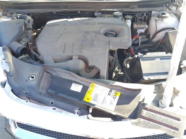 1G1ZC5EB0AF277700 - 2010 CHEVROLET MALIBU 1LT WHITE photo 7