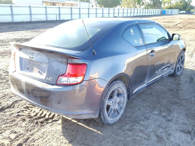 JTKJF5C70D3058664 - 2013 TOYOTA SCION TC 灰色 照片 4