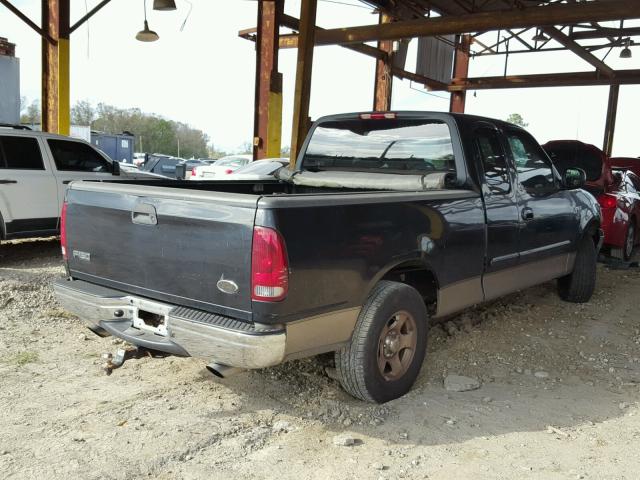 1FTZX17221NA44277 - 2001 FORD F150 BLACK photo 4