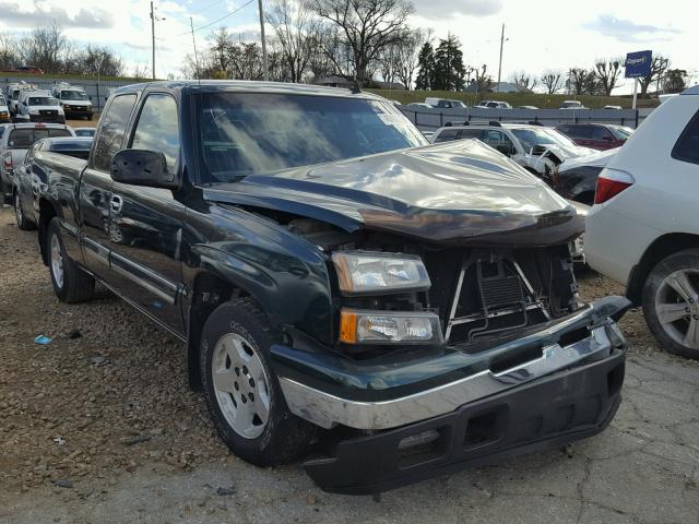 1GCEC19Z96Z137124 - 2006 CHEVROLET SILVERADO GREEN photo 1