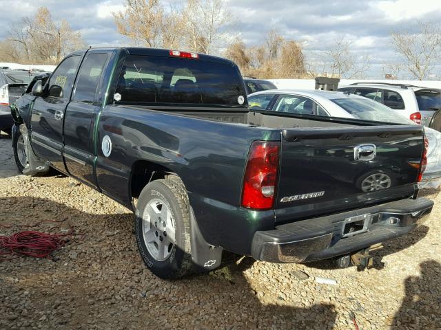 1GCEC19Z96Z137124 - 2006 CHEVROLET SILVERADO GREEN photo 3