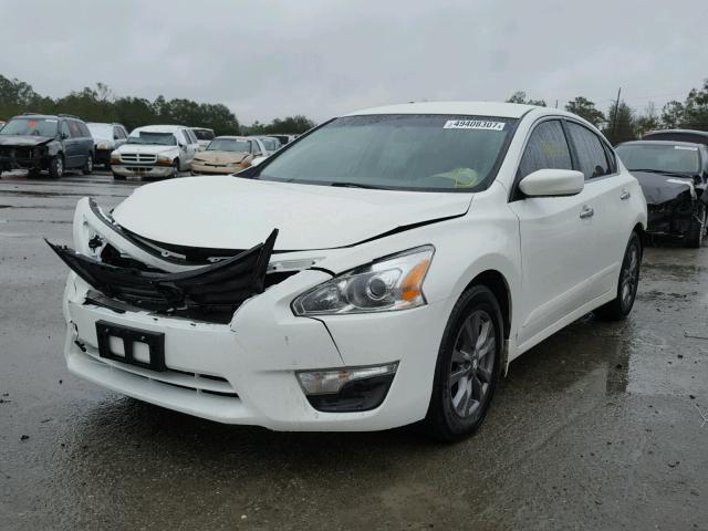 1N4AL3AP9FN905119 - 2015 NISSAN ALTIMA 2.5 WHITE photo 2