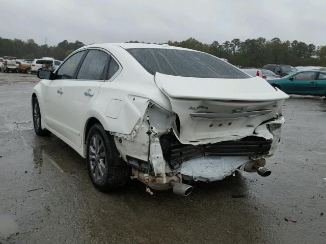 1N4AL3AP9FN905119 - 2015 NISSAN ALTIMA 2.5 WHITE photo 3