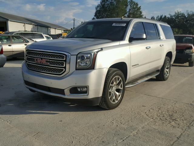 1GKS1HKC1FR219084 - 2015 GMC YUKON XL C SILVER photo 2