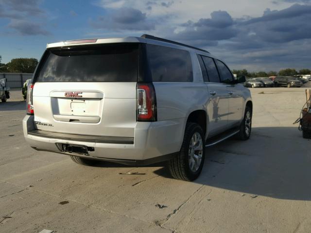 1GKS1HKC1FR219084 - 2015 GMC YUKON XL C SILVER photo 4