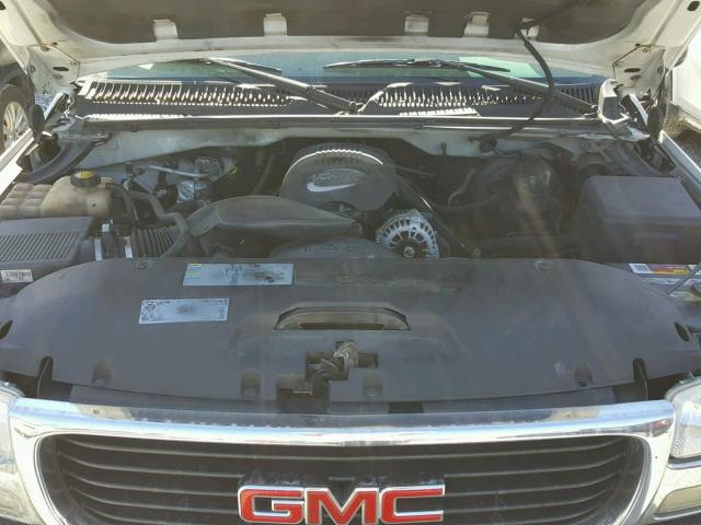 2GTEC19V521109028 - 2002 GMC NEW SIERRA WHITE photo 7