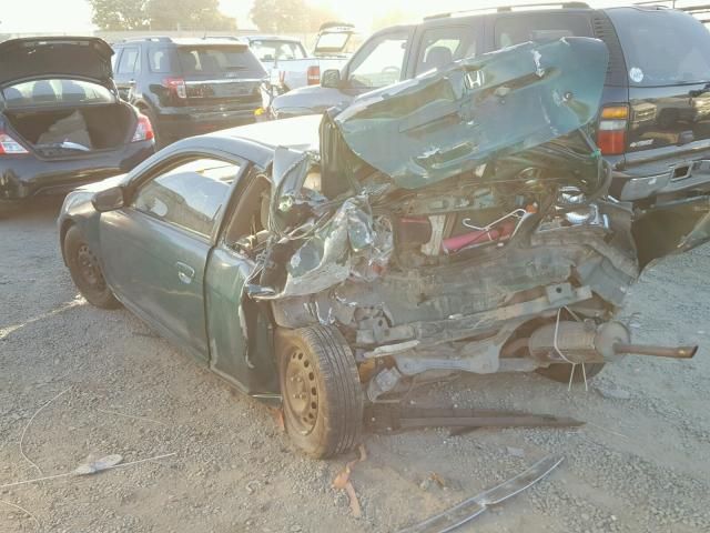 1HGEM22561L016073 - 2001 HONDA CIVIC LX GREEN photo 3