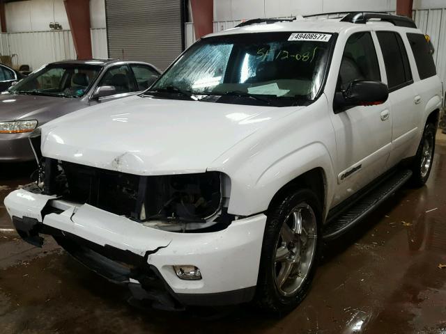 1GNET16S726102768 - 2002 CHEVROLET TRAILBLAZE WHITE photo 2