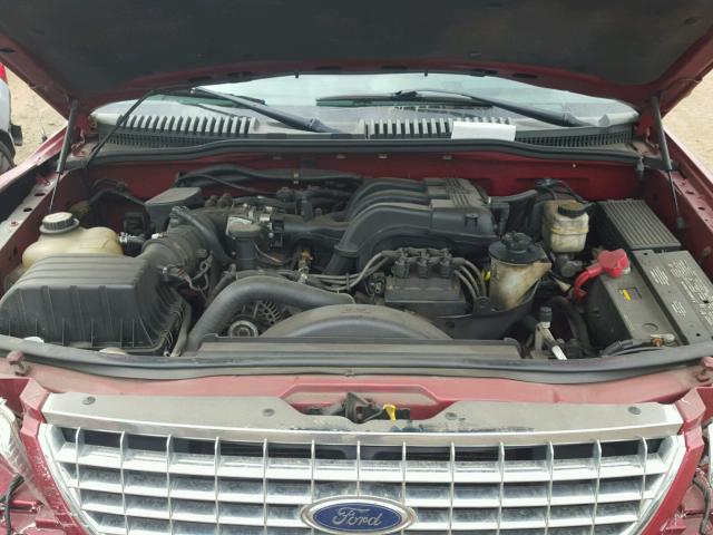 1FMZU73KX5UB52820 - 2005 FORD EXPLORER X RED photo 7