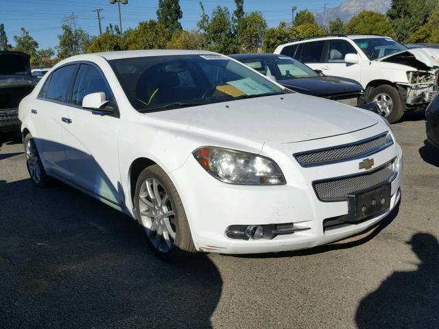 1G1ZK57B69F205315 - 2009 CHEVROLET MALIBU LTZ WHITE photo 1