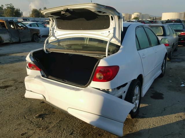 1NXBR30E87Z821065 - 2007 TOYOTA COROLLA CE WHITE photo 4