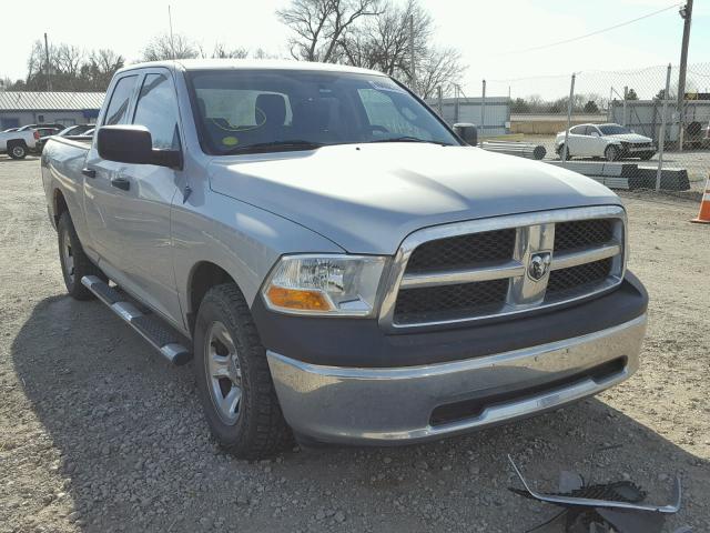 1D7RB1GK4BS702740 - 2011 DODGE RAM 1500 SILVER photo 1