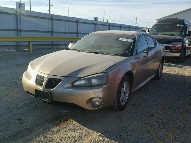 2G2WP522151163015 - 2005 PONTIAC GRAND PRIX GOLD photo 2
