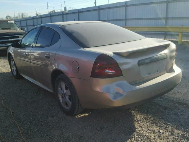 2G2WP522151163015 - 2005 PONTIAC GRAND PRIX GOLD photo 3