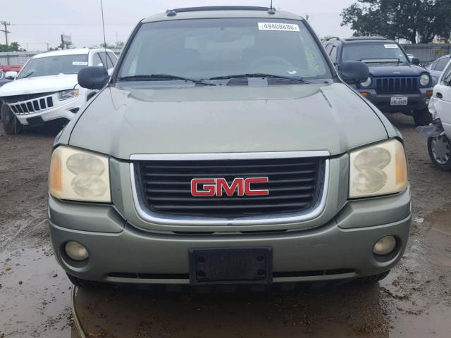 1GKES12S046187865 - 2004 GMC ENVOY XUV GREEN photo 9