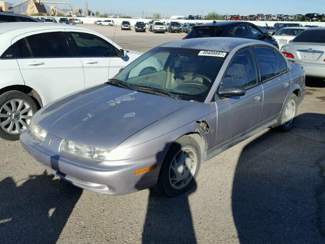 1G8ZK5279TZ178041 - 1996 SATURN SL2 SILVER photo 2