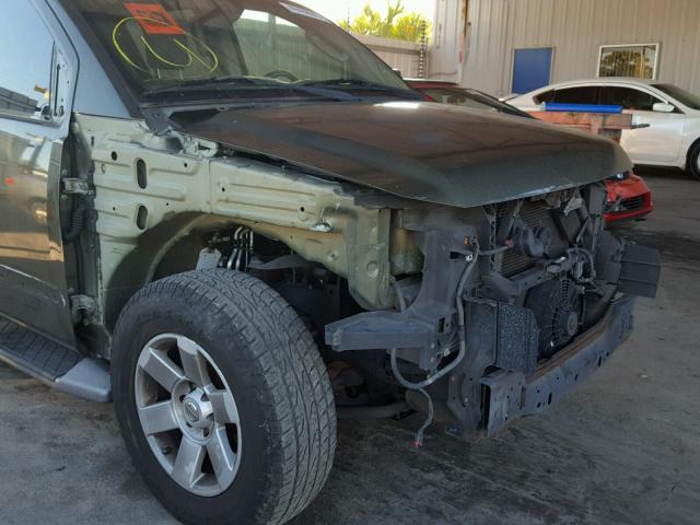 5N1AA08A54N743756 - 2004 NISSAN ARMADA SE GREEN photo 9