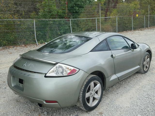 4A3AK24F18E041371 - 2008 MITSUBISHI ECLIPSE GS GREEN photo 4