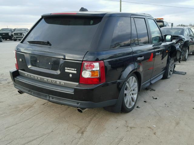 SALSH234X6A946923 - 2006 LAND ROVER RANGE ROVE BLACK photo 4