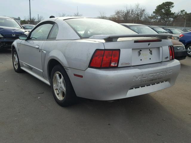 1FAFP40453F320924 - 2003 FORD MUSTANG SILVER photo 3