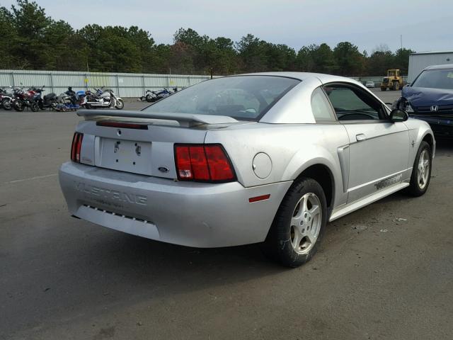 1FAFP40453F320924 - 2003 FORD MUSTANG SILVER photo 4