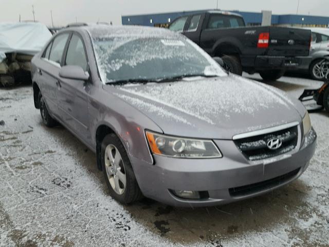 KMHEU46C96A110286 - 2006 HYUNDAI SONATA GLS GRAY photo 1