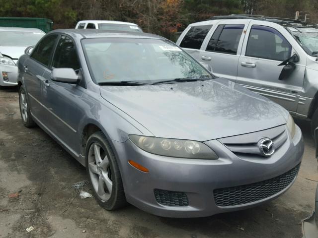 1YVHP80CX75M28446 - 2007 MAZDA 6 I GRAY photo 1