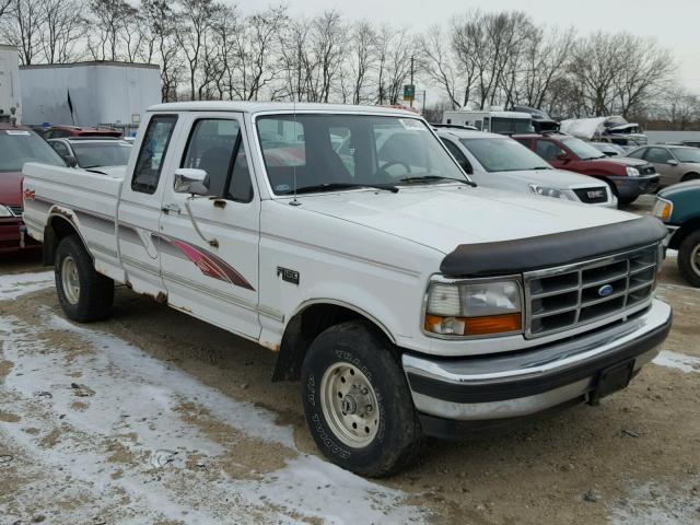 1FTEX14H7SKA38291 - 1995 FORD F150 WHITE photo 1