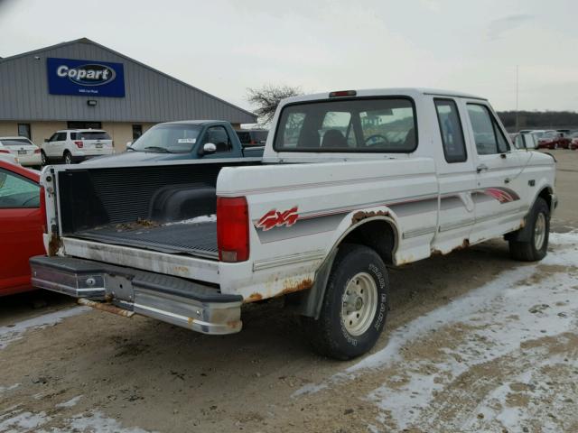 1FTEX14H7SKA38291 - 1995 FORD F150 WHITE photo 4