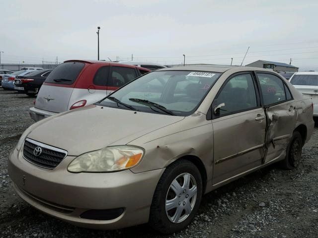 2T1BR32E56C617210 - 2006 TOYOTA COROLLA CE GOLD photo 2