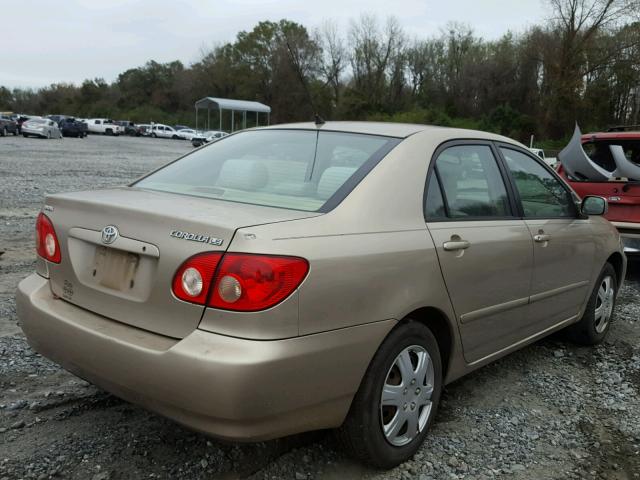 2T1BR32E56C617210 - 2006 TOYOTA COROLLA CE GOLD photo 4