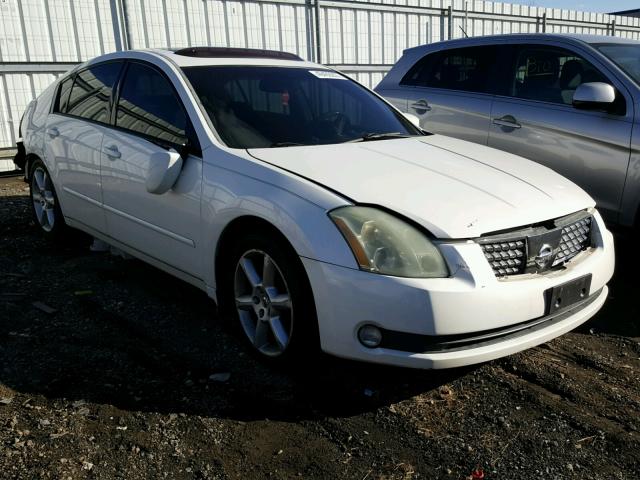 1N4BA41E25C853115 - 2005 NISSAN MAXIMA SE WHITE photo 1