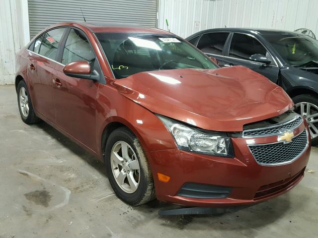 1G1PF5SC5C7247584 - 2012 CHEVROLET CRUZE LT ORANGE photo 1