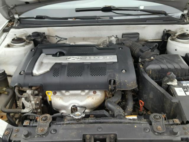 KMHDN46D36U258109 - 2006 HYUNDAI ELANTRA GL SILVER photo 7