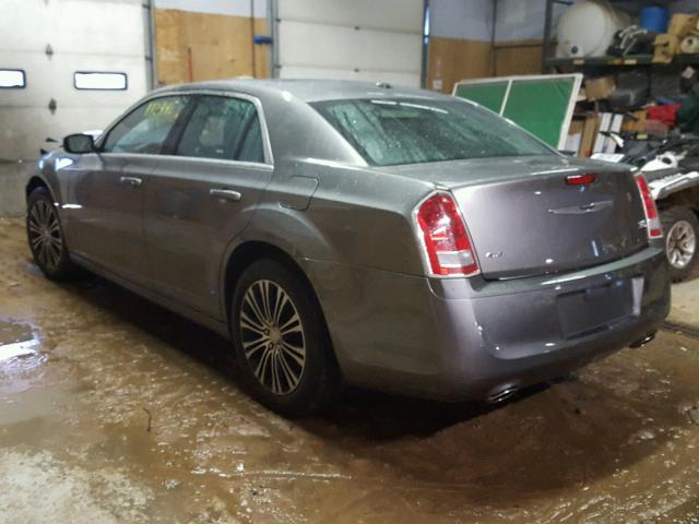 2C3CCAGG3CH161167 - 2012 CHRYSLER 300 V6 SILVER photo 3