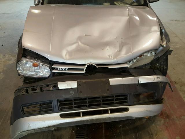 9BWDE61J424060782 - 2002 VOLKSWAGEN GTI BASE SILVER photo 7