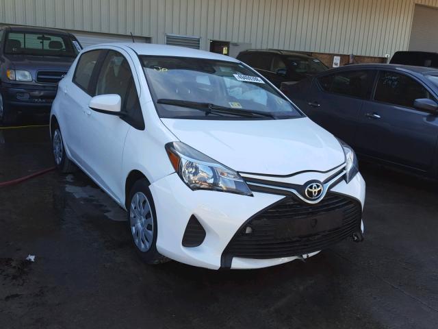 VNKKTUD34HA084784 - 2017 TOYOTA YARIS L WHITE photo 1