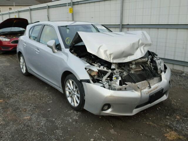 JTHKD5BH8C2069152 - 2012 LEXUS CT 200 SILVER photo 1