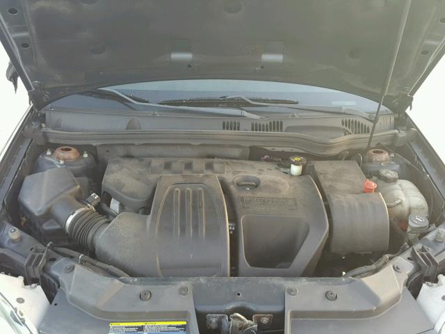 1G1AK18F787152298 - 2008 CHEVROLET COBALT LS GRAY photo 7