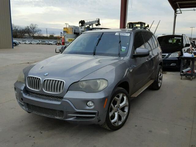 5UXFE83588L164607 - 2008 BMW X5 4.8I GRAY photo 2