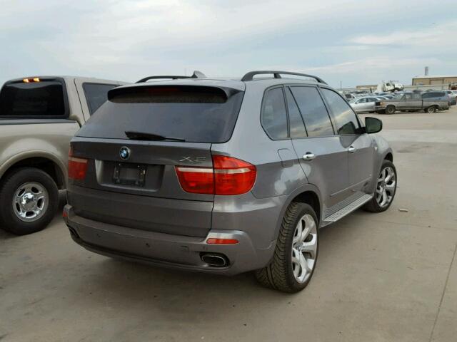 5UXFE83588L164607 - 2008 BMW X5 4.8I GRAY photo 4