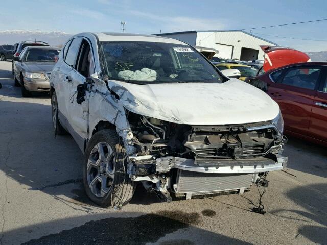 2HKRW2H89HH663514 - 2017 HONDA CR-V EXL WHITE photo 1