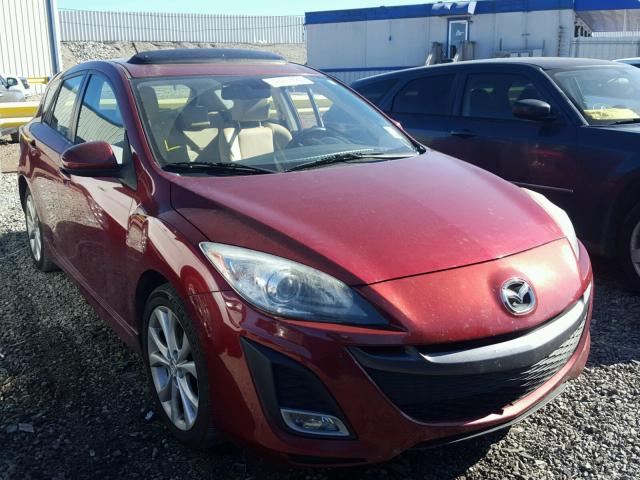 JM1BL1H5XA1243218 - 2010 MAZDA 3 S RED photo 1