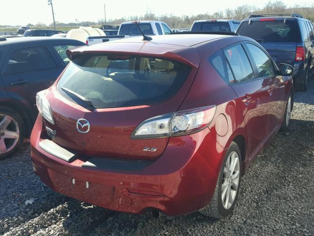 JM1BL1H5XA1243218 - 2010 MAZDA 3 S RED photo 4