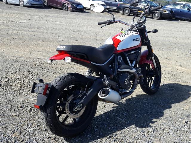 ML015ANM6FT000759 - 2015 DUCATI SCRAMBLER TWO TONE photo 4