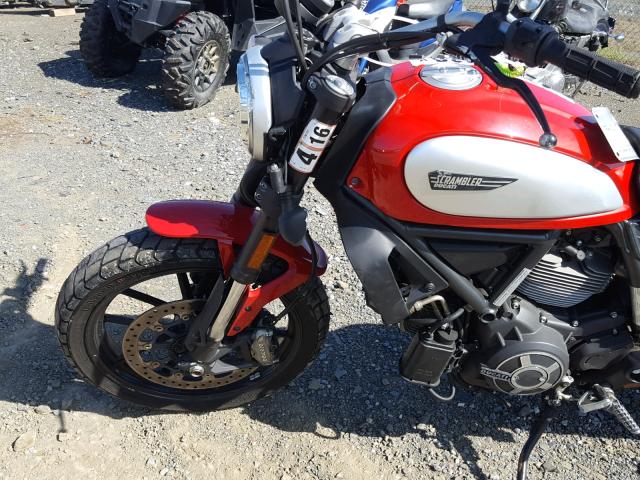 ML015ANM6FT000759 - 2015 DUCATI SCRAMBLER TWO TONE photo 9