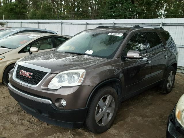 1GKLRMED5AJ201124 - 2010 GMC ACADIA SLT 棕色 照片 2